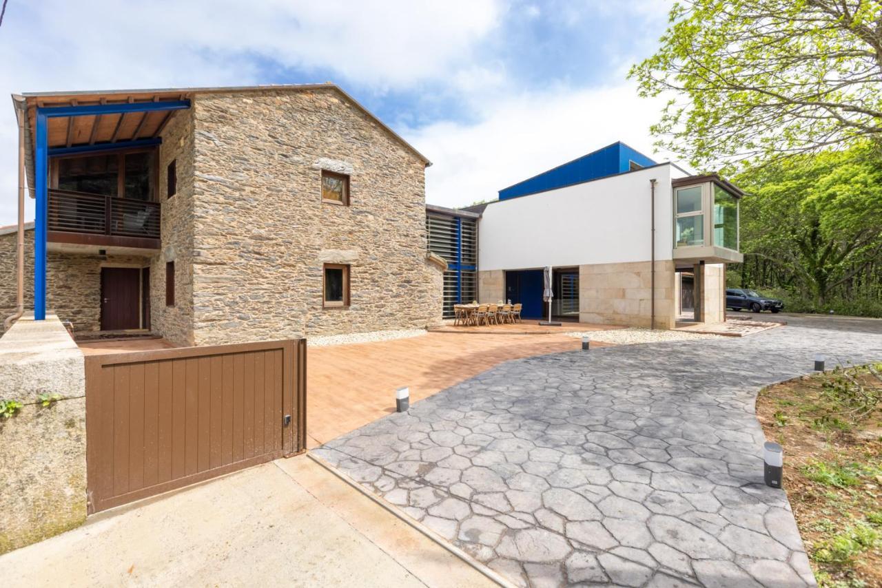 Вилла A Casa Do Souto, Santiago De Compostela Сигуэйро Экстерьер фото