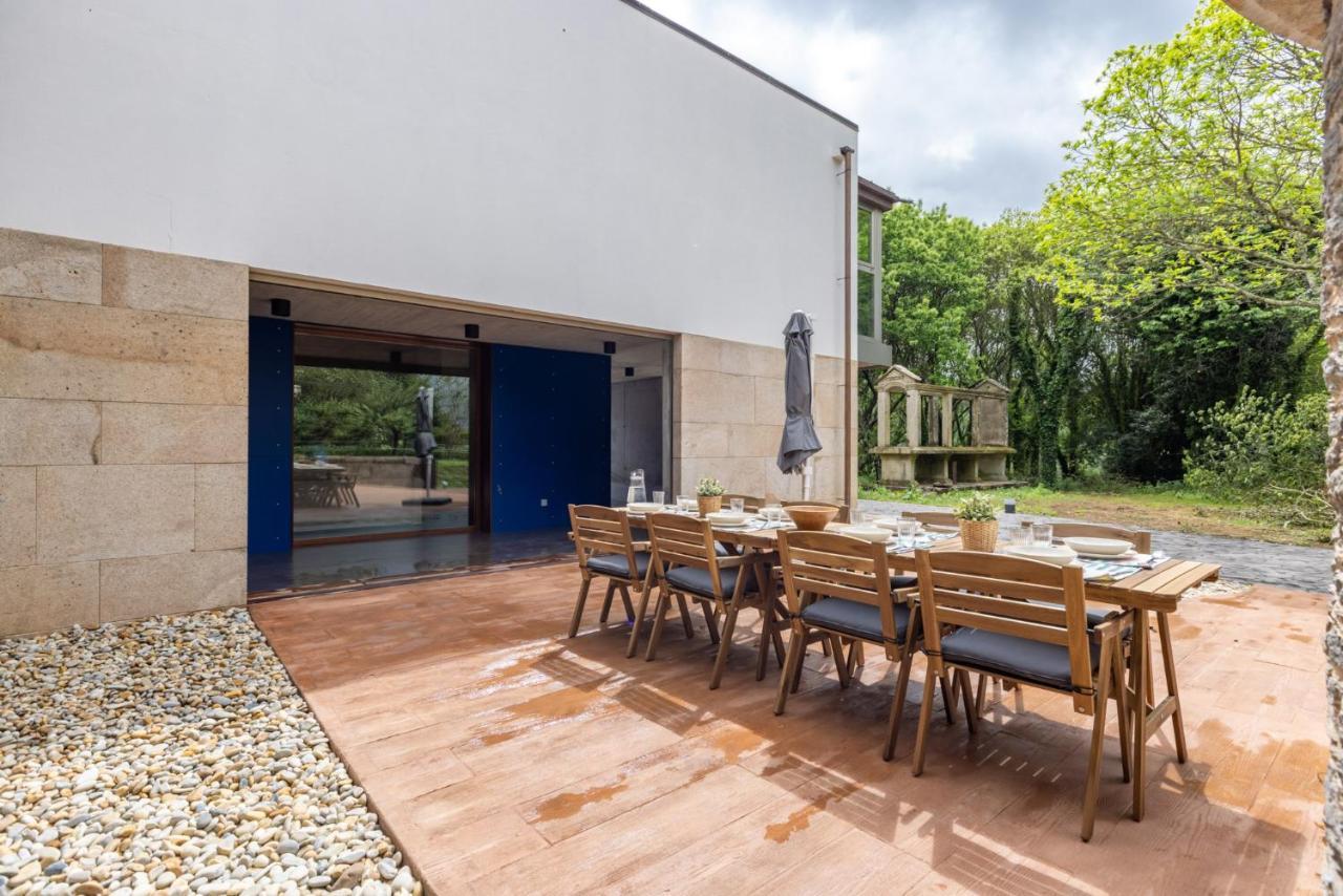 Вилла A Casa Do Souto, Santiago De Compostela Сигуэйро Экстерьер фото