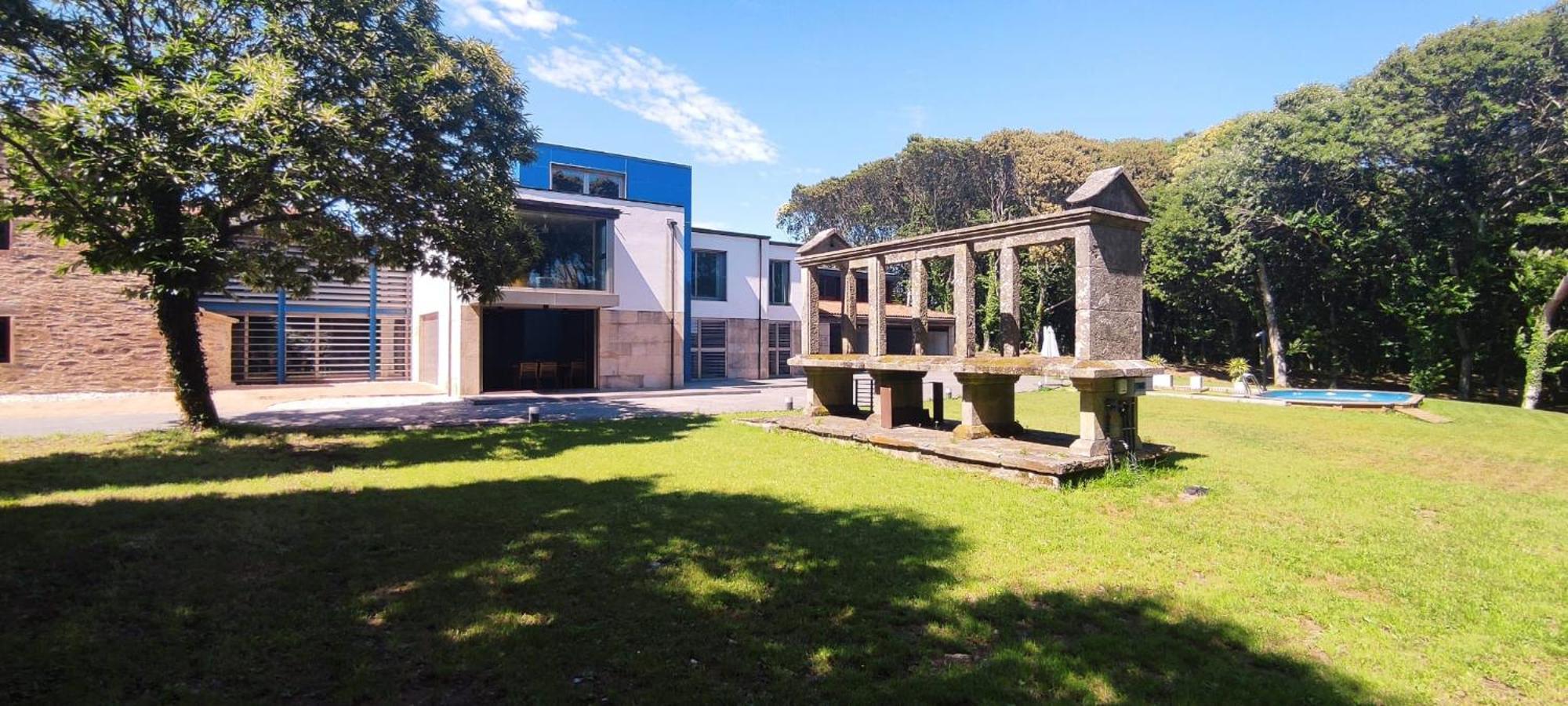 Вилла A Casa Do Souto, Santiago De Compostela Сигуэйро Экстерьер фото