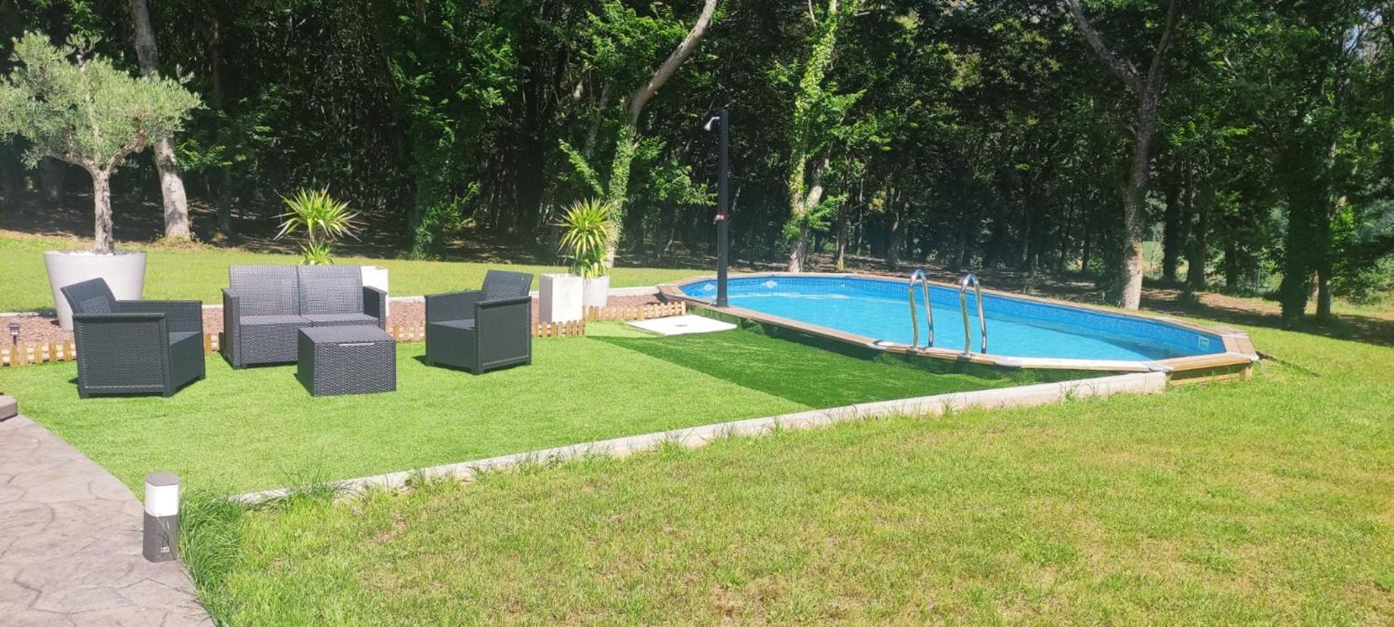Вилла A Casa Do Souto, Santiago De Compostela Сигуэйро Экстерьер фото